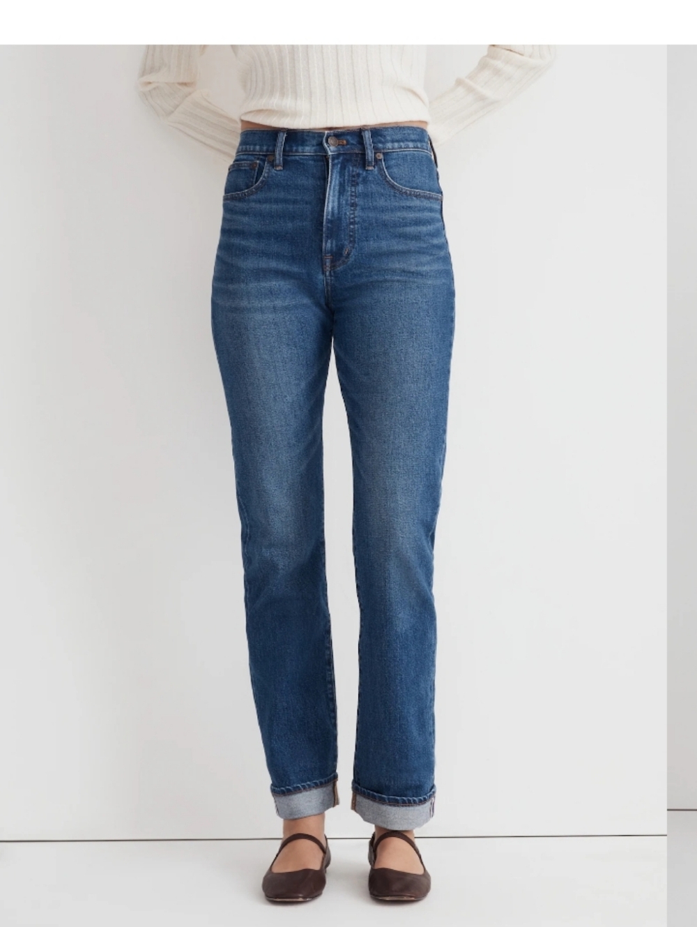 Madewell The '90s Straight Blue Jean Size 26